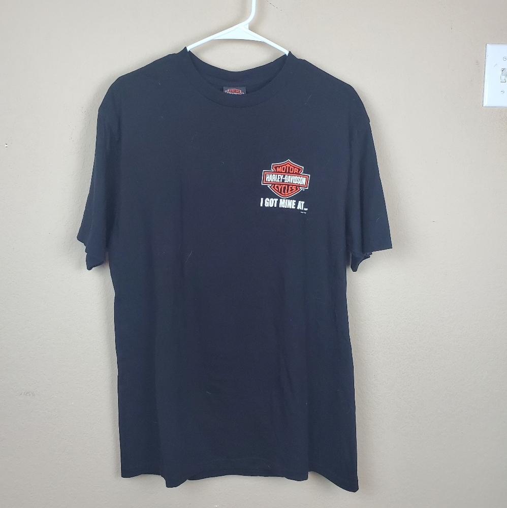 Harley Davidson Old Fort Black T-Shirt